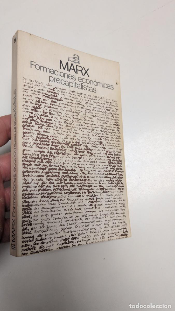 Libros de segunda mano: Formaciones econ&oacute;micas precapitalistas - Marx, Karl