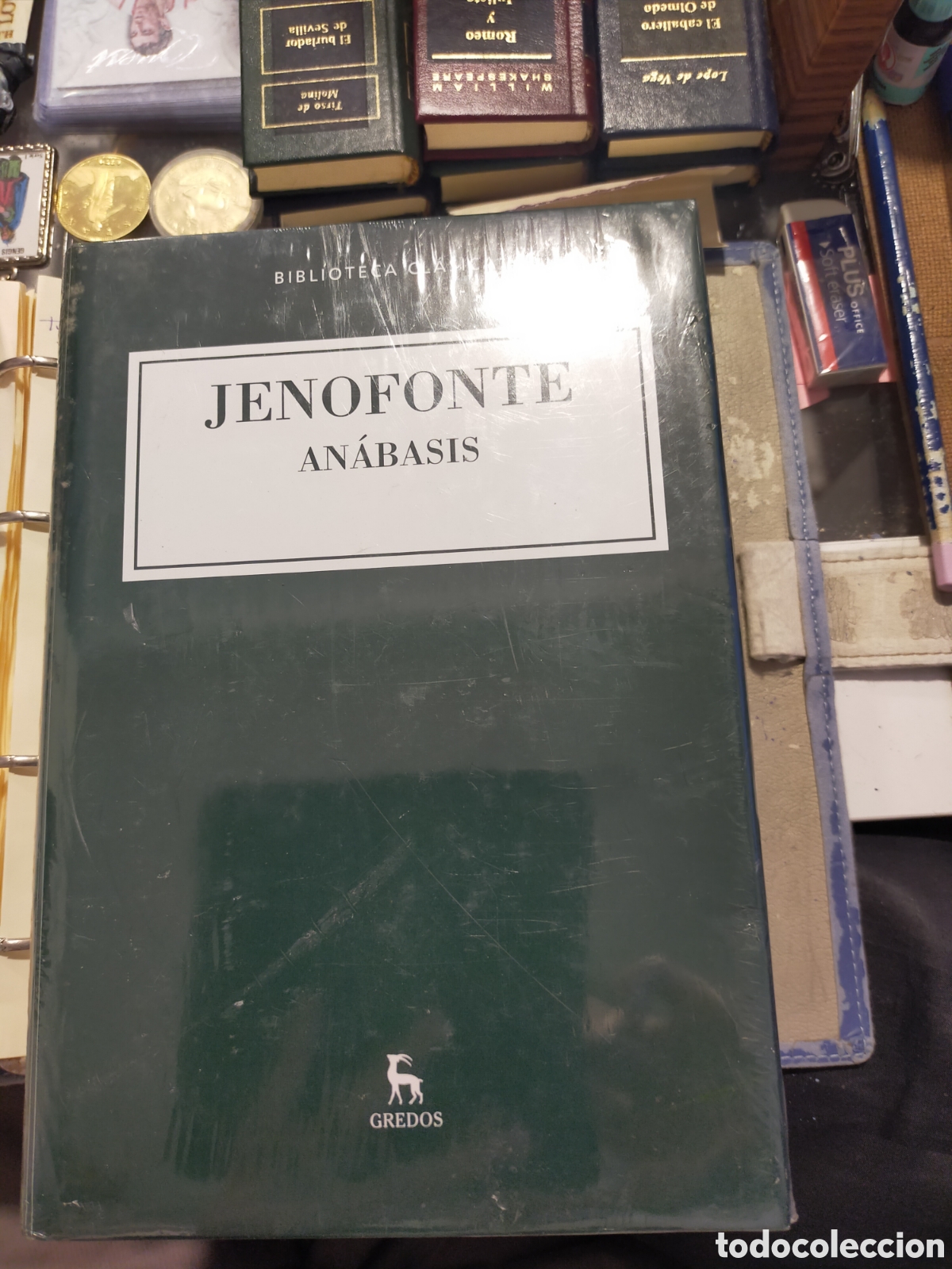 Libros de segunda mano: ANABASIS JENOFONTE GREDOS