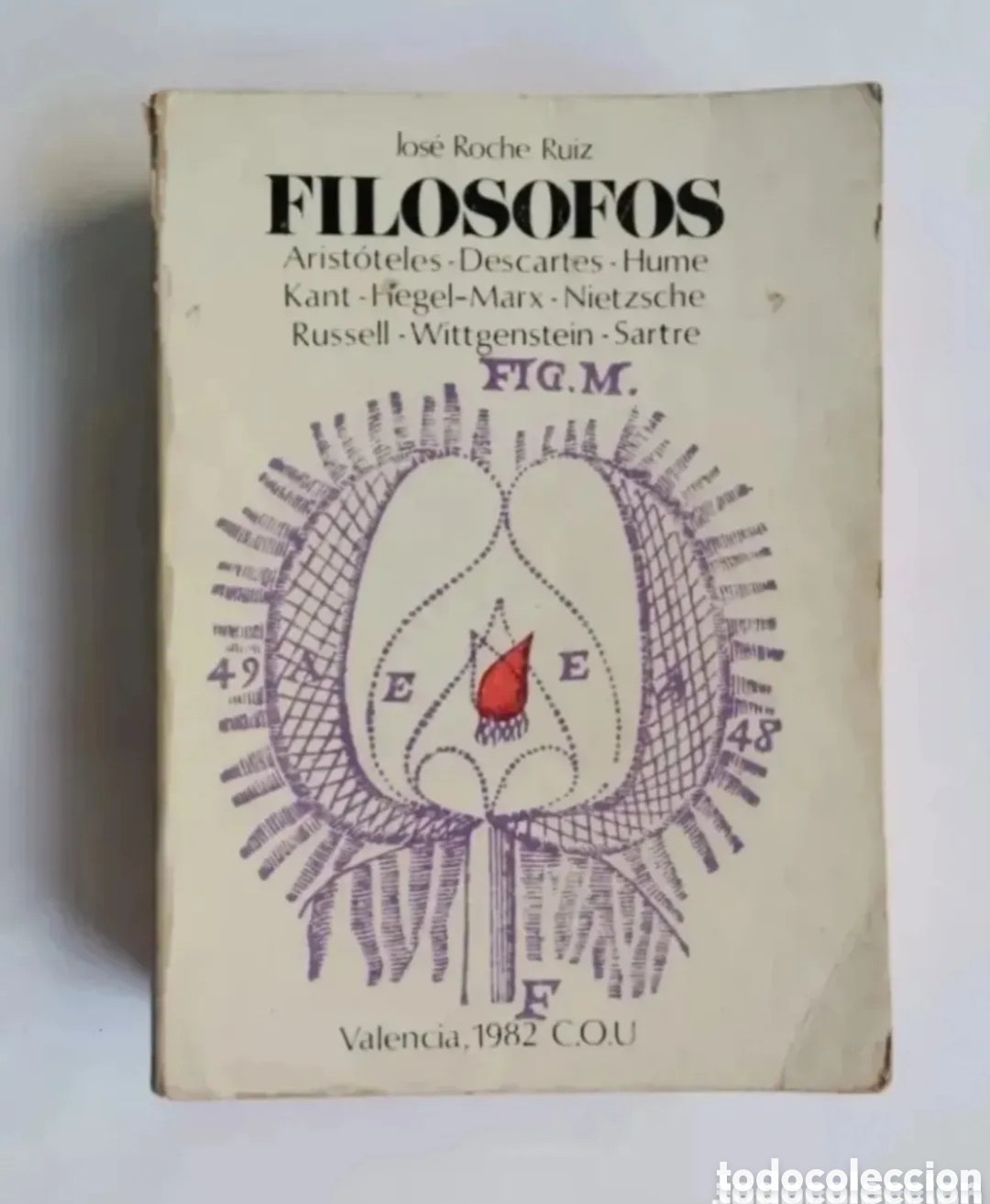 Libros de segunda mano: Fil&oacute;sofos Jos&eacute; Roche Ruiz COU