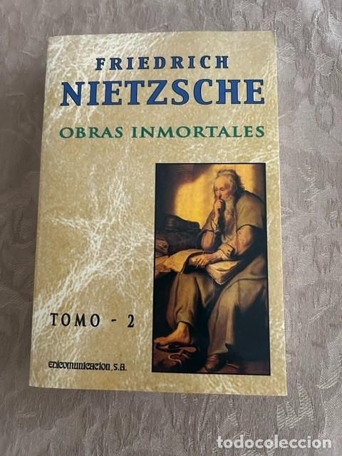 Libros de segunda mano: Friedrich Nietzsche. Obras inmortales, Tomo - II. Contenido: As&iacute; hablaba Zaratustra; Mas all&aacute; del Bi