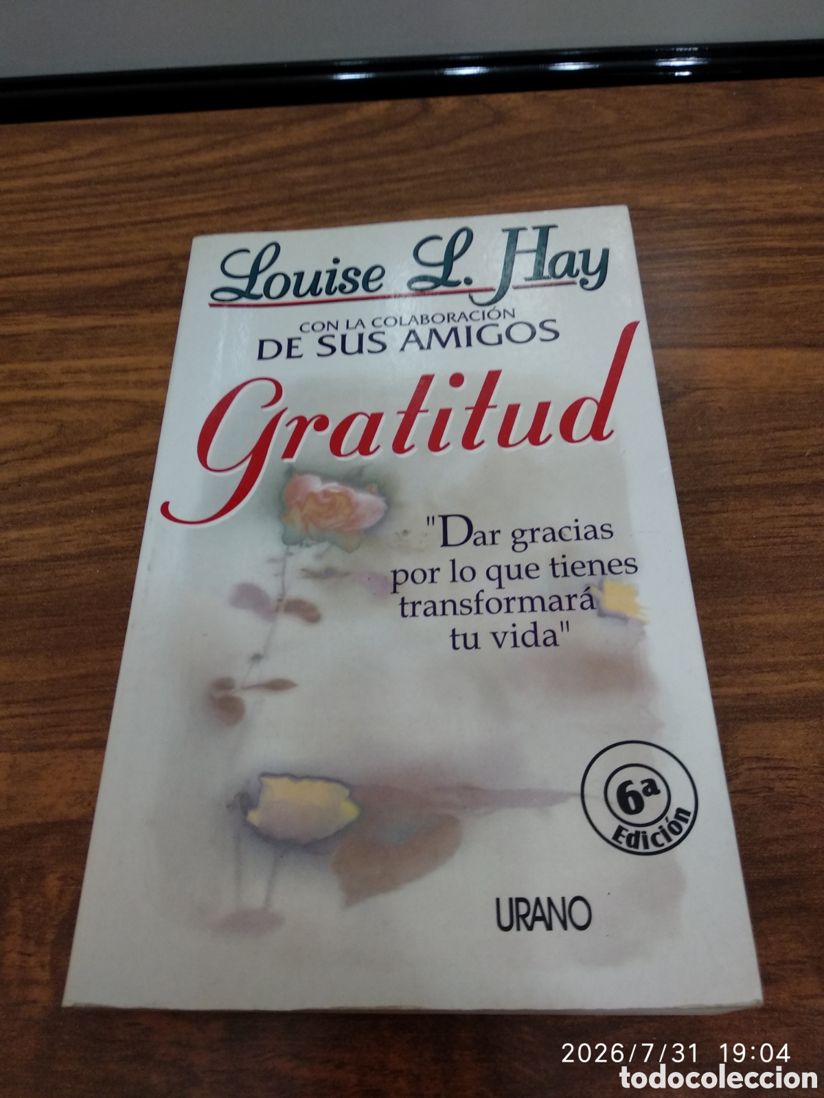 Libros de segunda mano: Gratitud (Louise L. Hay) - Foto 2