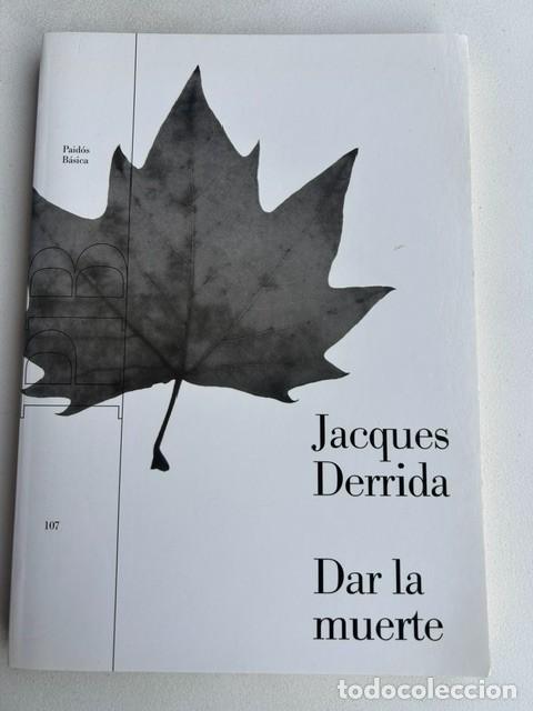 Libros de segunda mano: Dar la muerte -Jacques Derrida- - Foto 1
