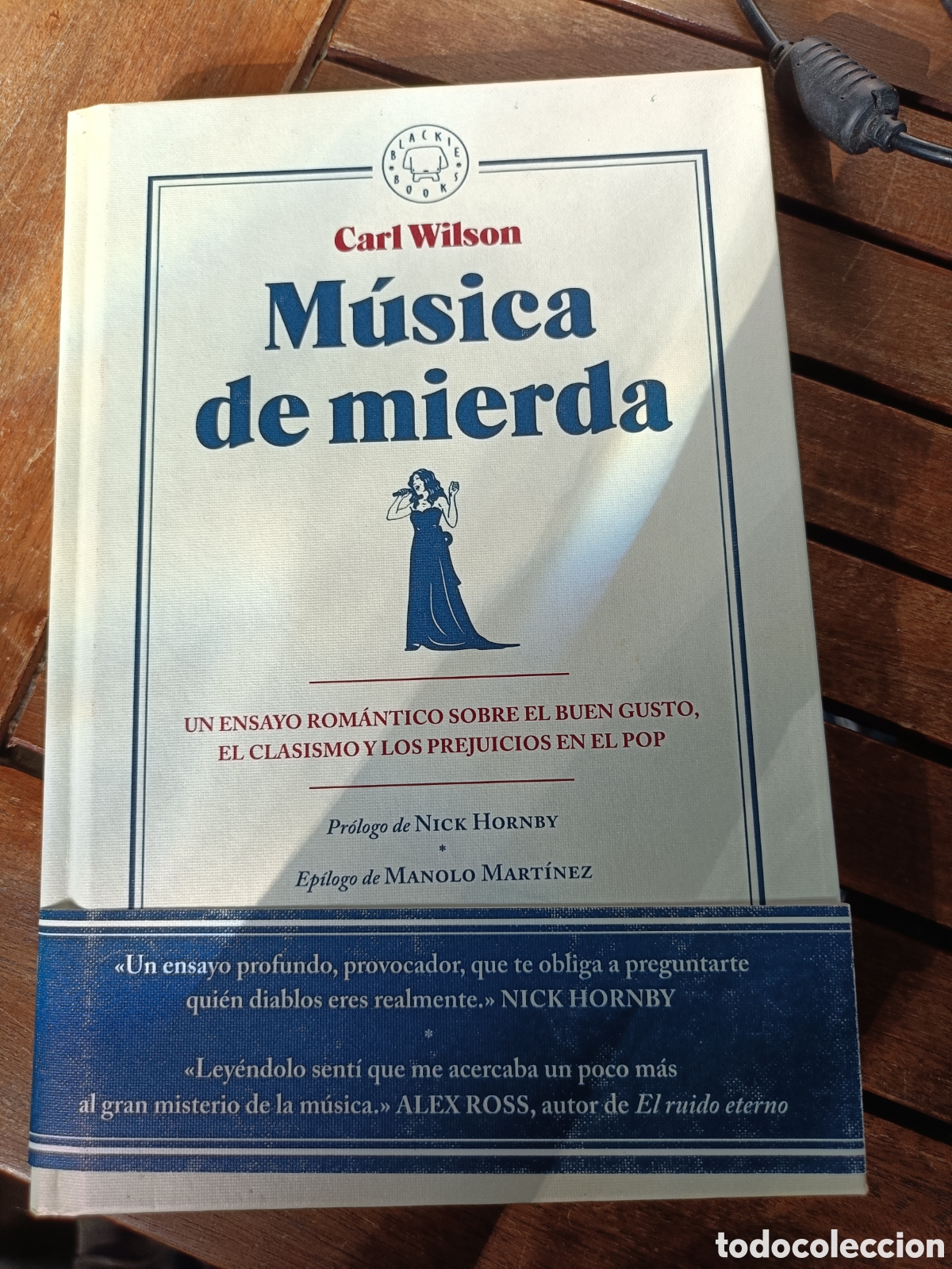 Libros de segunda mano: M&uacute;sica de mierda, Carl Wilson. Blackie books editorial, BB. Ensayo filos&oacute;fico, tapa dura