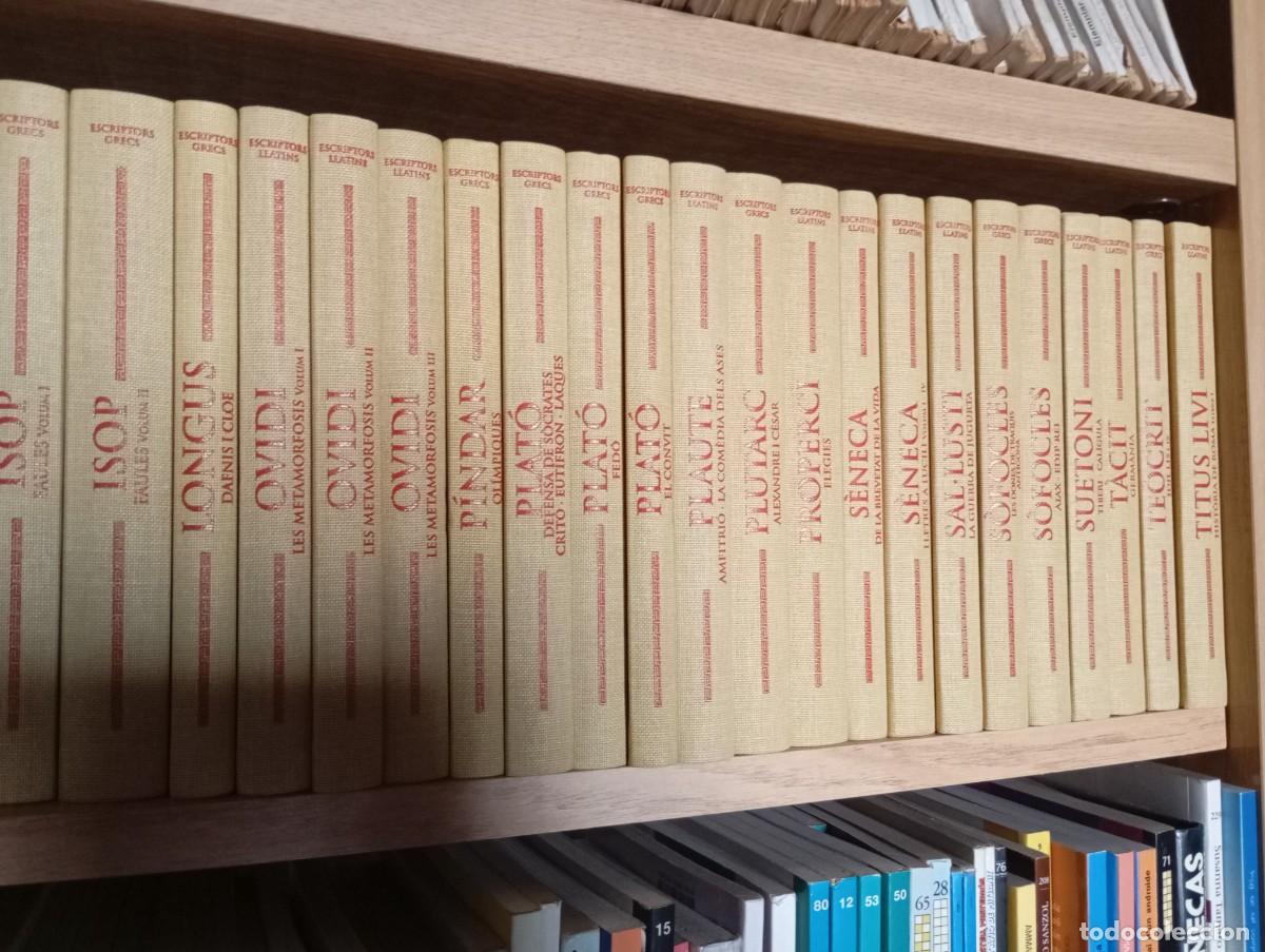 Libros de segunda mano: Cl&agrave;ssics Fundaci&oacute; Bernat Metge, 2012. 50 libros. Escritores griegos y latinos.