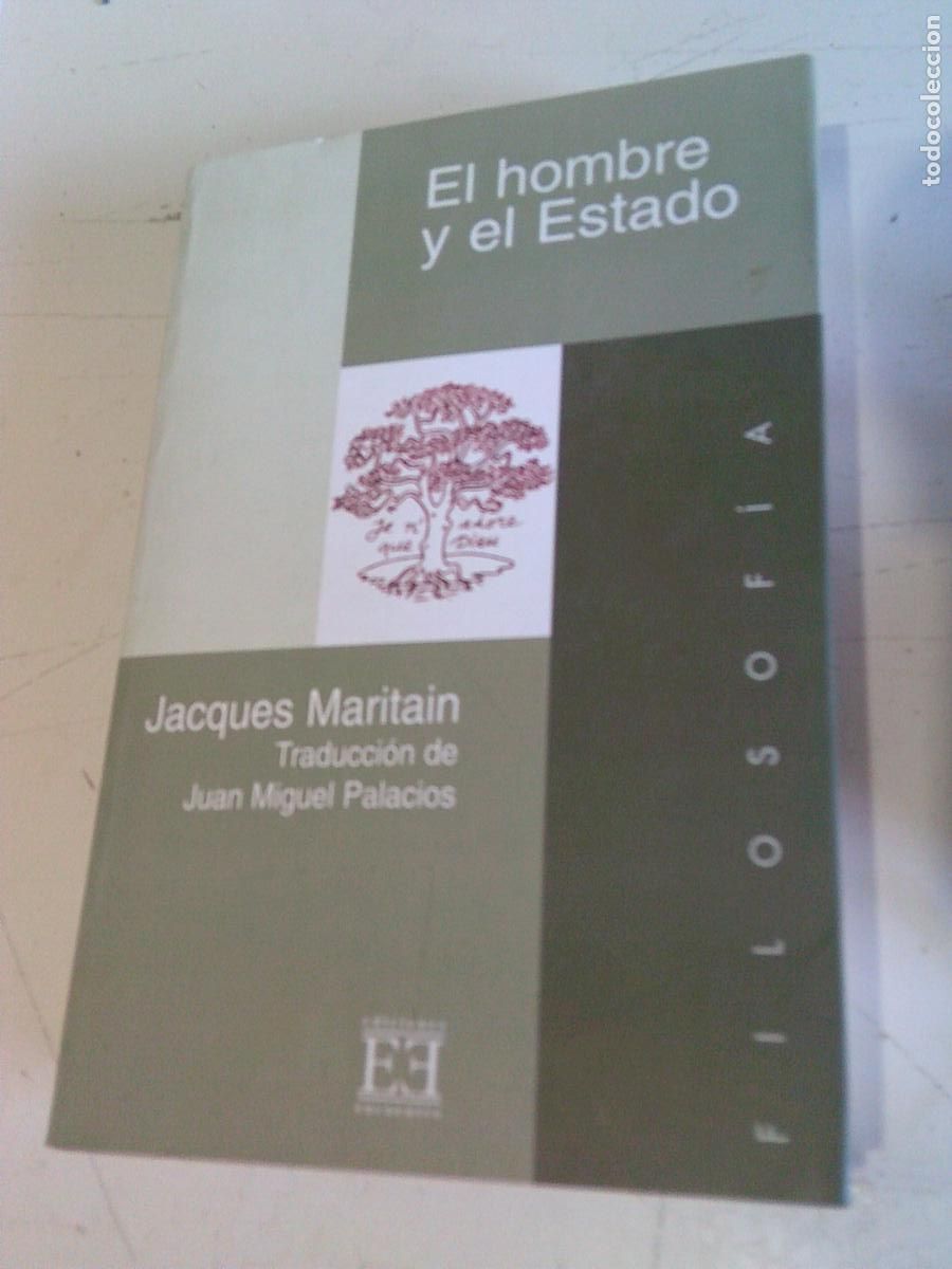 Libros de segunda mano: El hombre y el estado Filosof&iacute;a - Foto 1