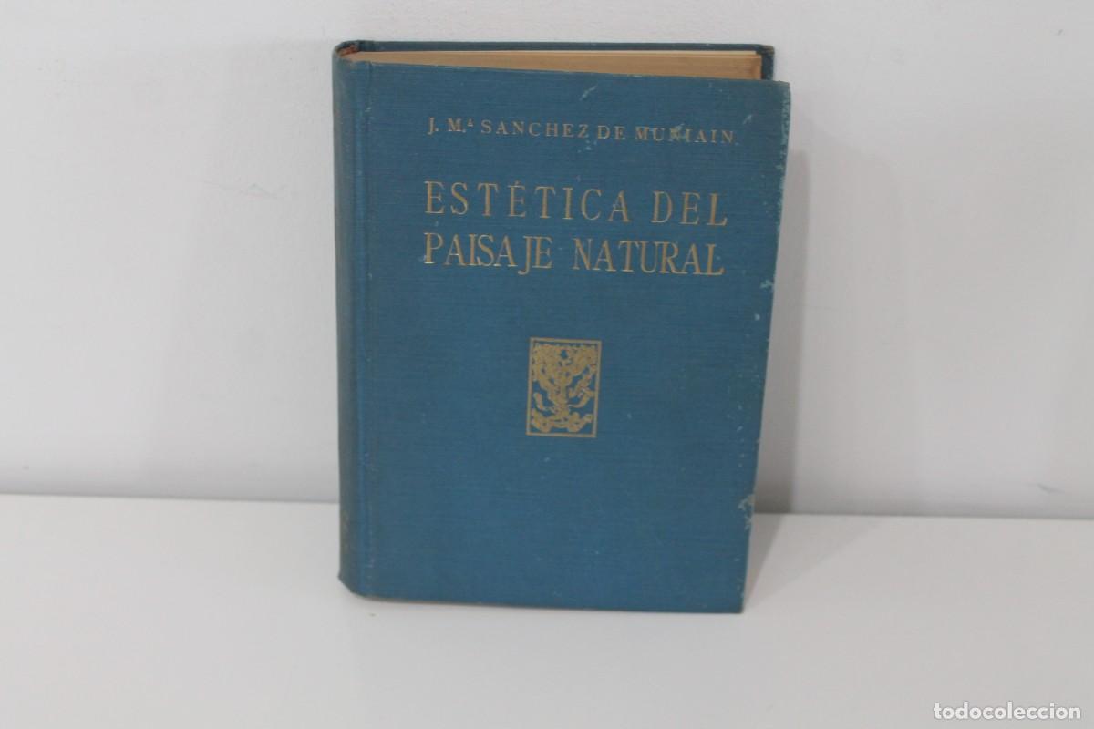 Libros de segunda mano: EST&Eacute;TICA DEL PAISAJE NATURAL J.M&ordf;. SANCHEZ DE MINIAIN 1945