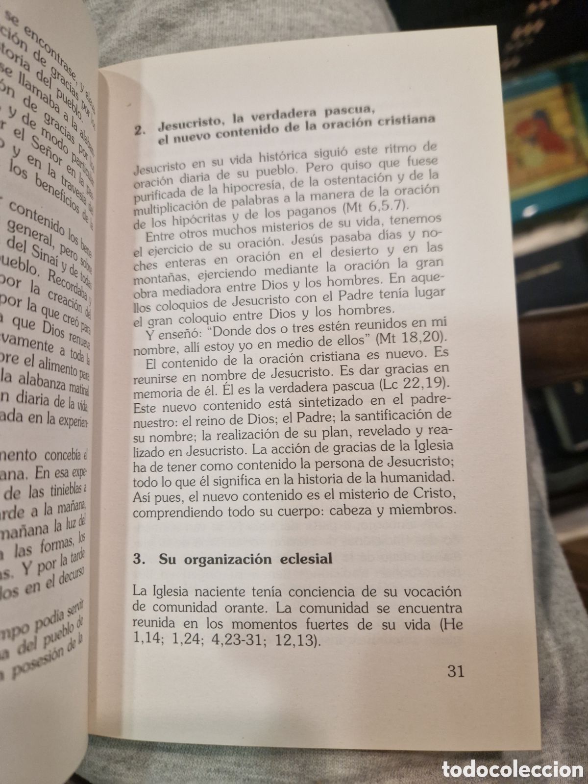 Libros de segunda mano: BECKERH&Auml;USER, Alberto. Orar en comunidad - Foto 2