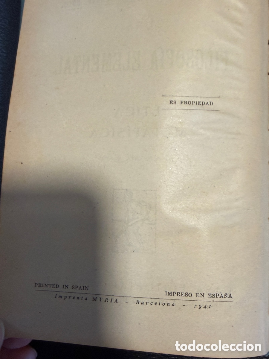 Libros de segunda mano: JAIME BALMES &ndash; CURSO DE FILOSOF&Iacute;A - Foto 5