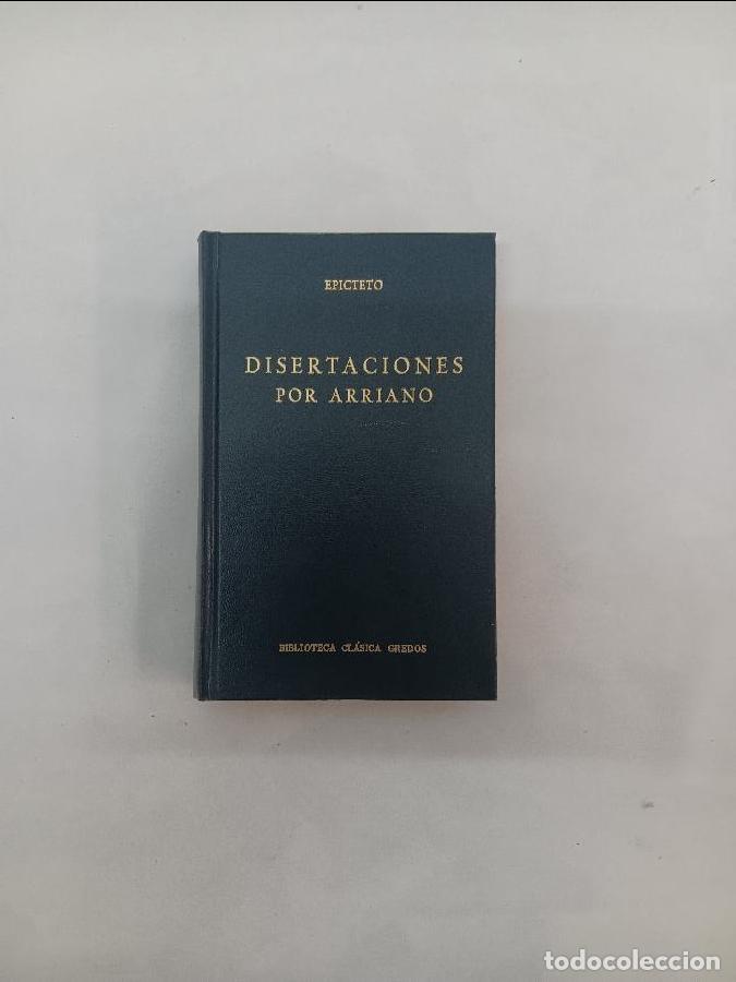 Libros de segunda mano: DISERTACIONES POR ARRIANO 842491628X