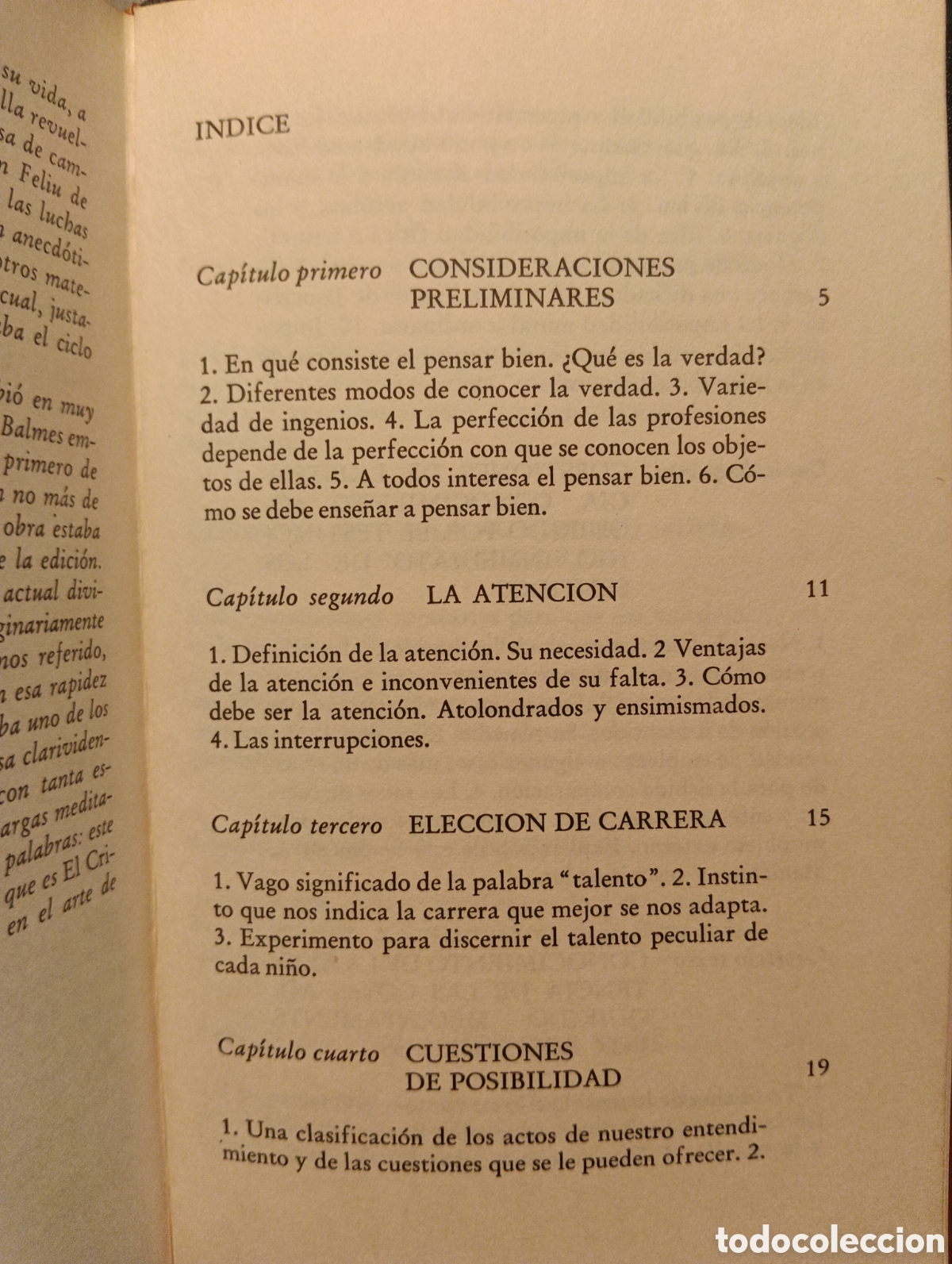 Libros de segunda mano: El criterio, Jaime Balmes - Foto 2
