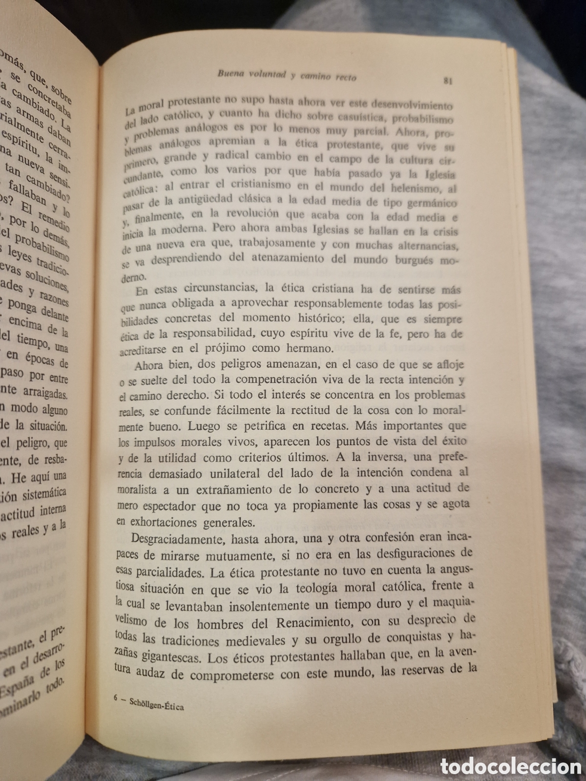 Libros de segunda mano: SCH&Ouml;LLGEN, Werner &Eacute;tica concreta - Foto 2