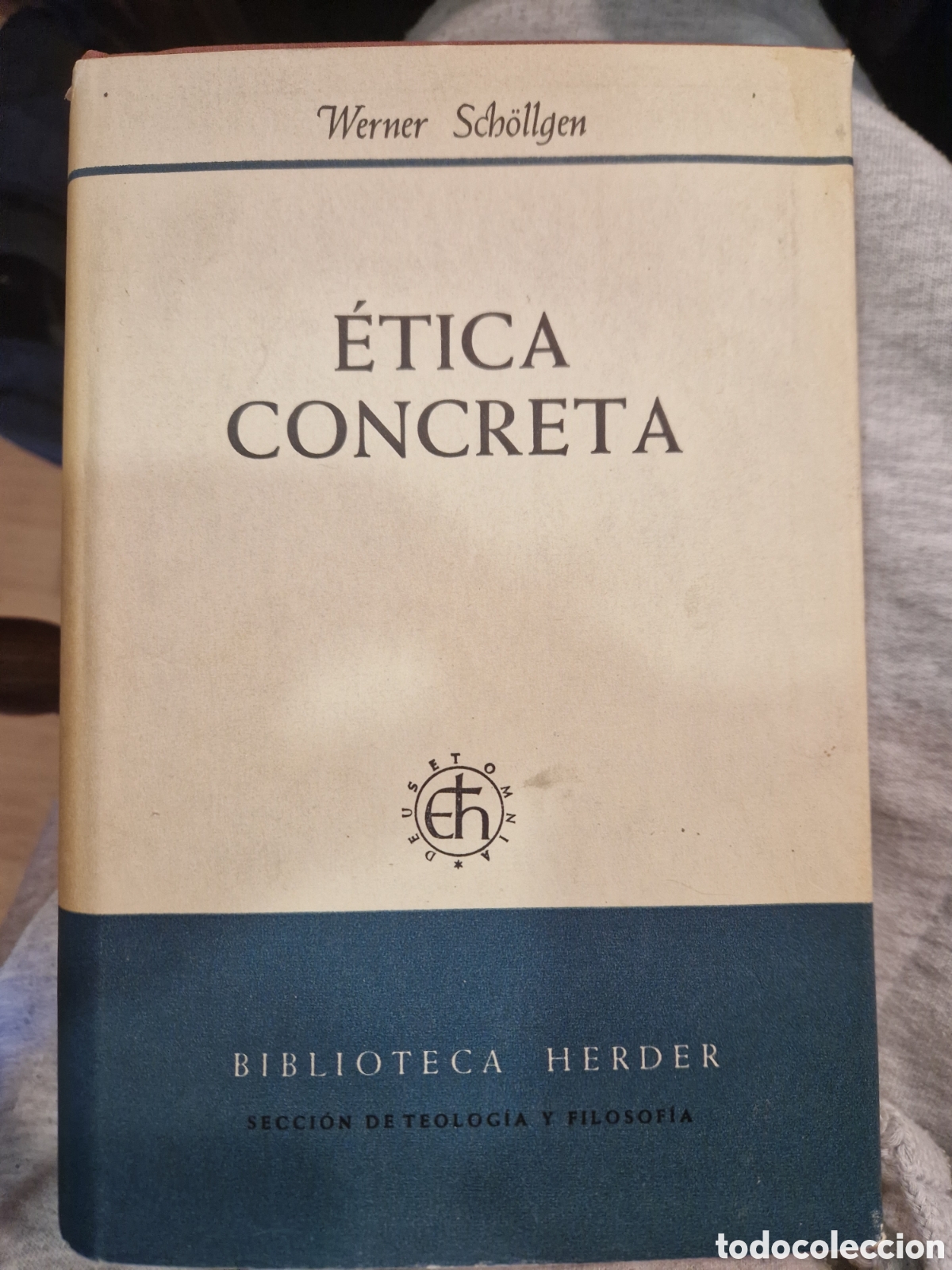 Libros de segunda mano: SCH&Ouml;LLGEN, Werner &Eacute;tica concreta - Foto 1