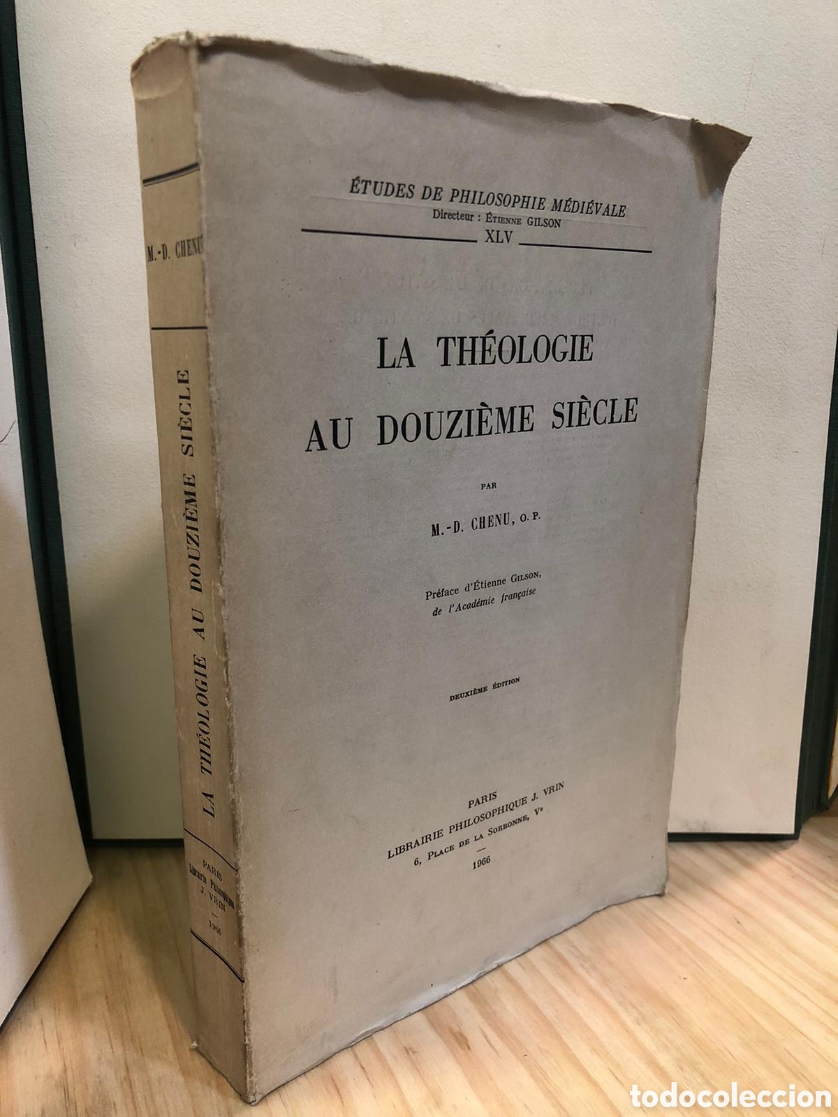 Livres d'occasion: La th&eacute;ologie au douzi&egrave;me si&egrave;cle - M.-D. Chenu