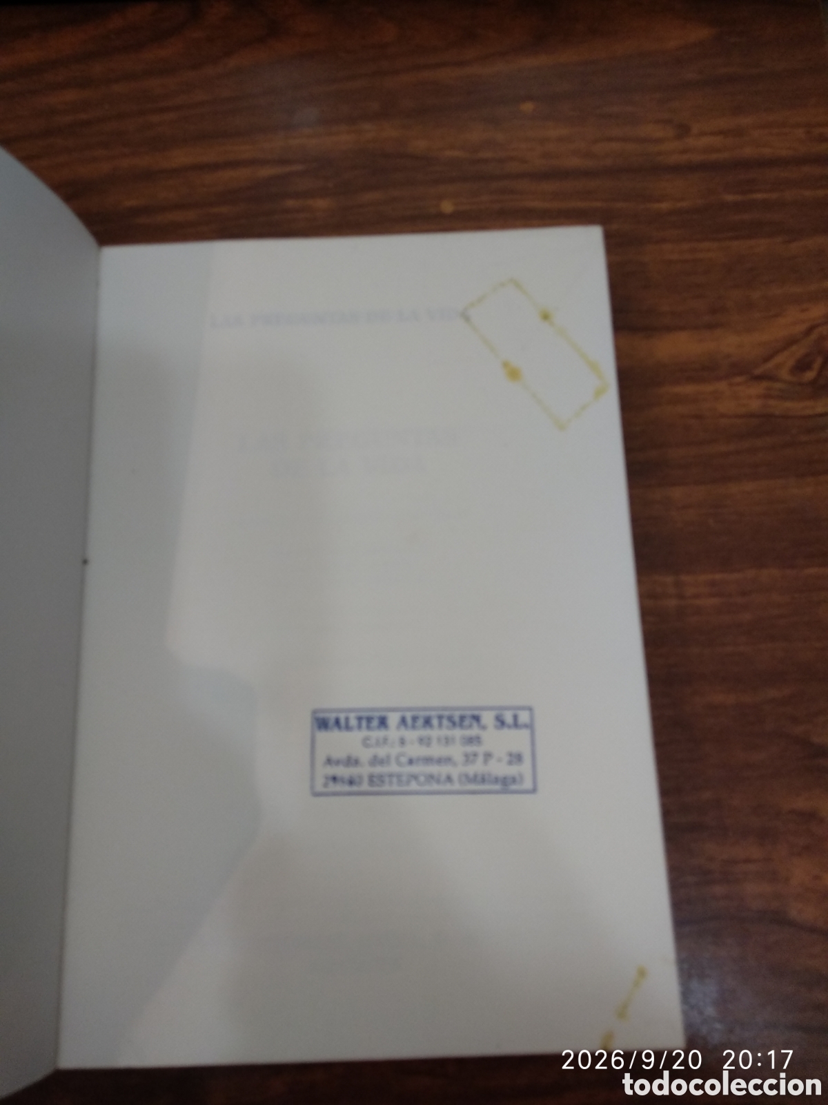 Libros de segunda mano: Las preguntas de la vida - Foto 13