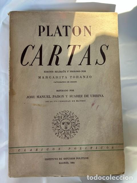 Libros de segunda mano: Plat&oacute;n. Cartas -Margarita Toranzo-