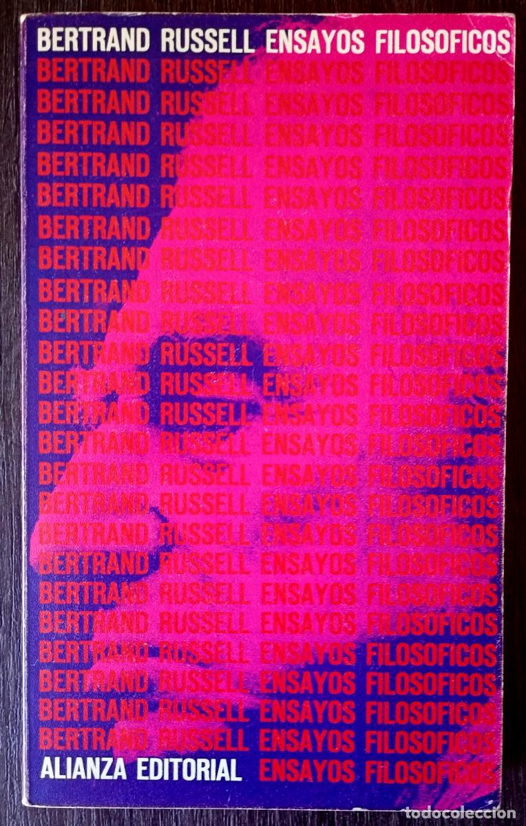 Libros de segunda mano: Bertrand Russell . Ensayos filos&oacute;ficos
