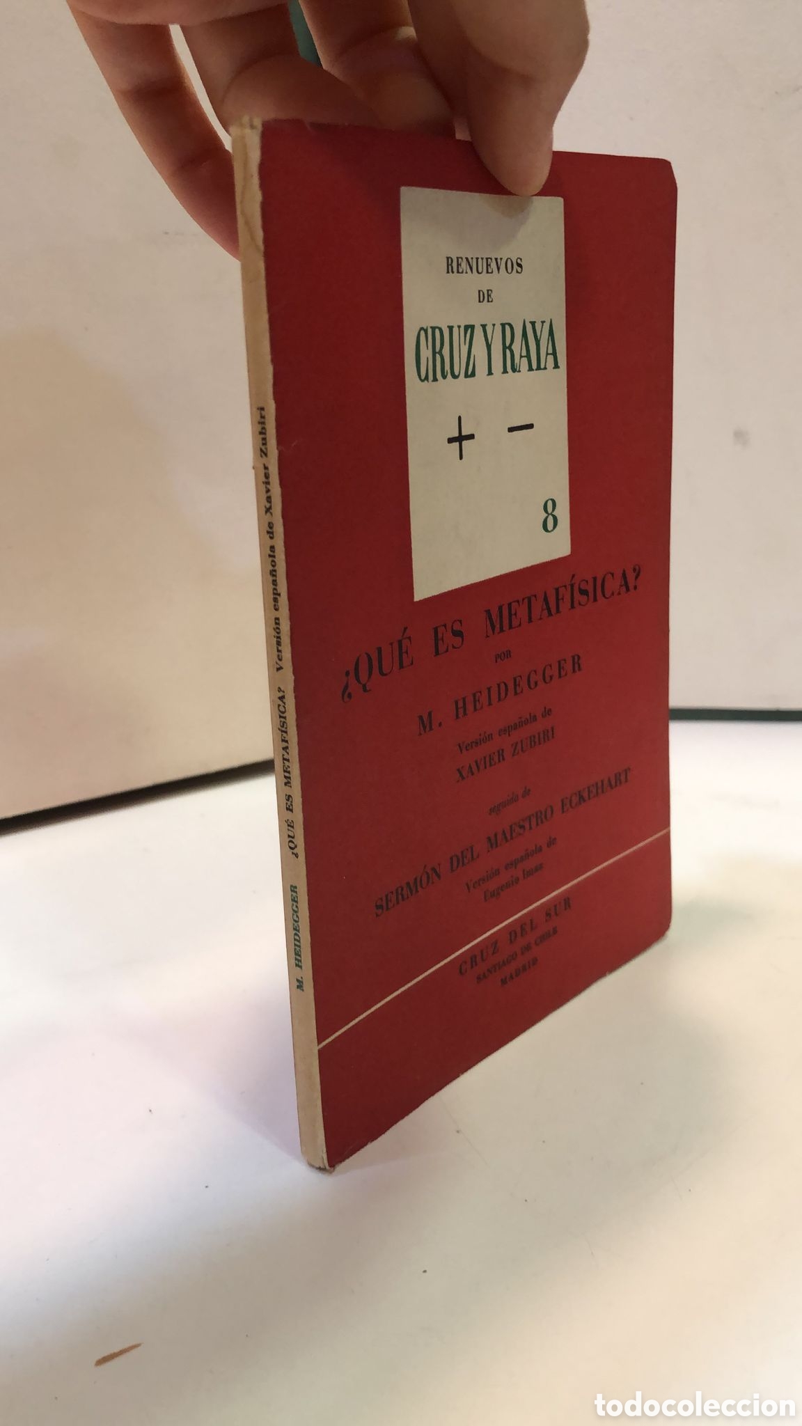 Libros de segunda mano: &iquest;Qu&eacute; es metaf&iacute;sica? - Martin Heidegger