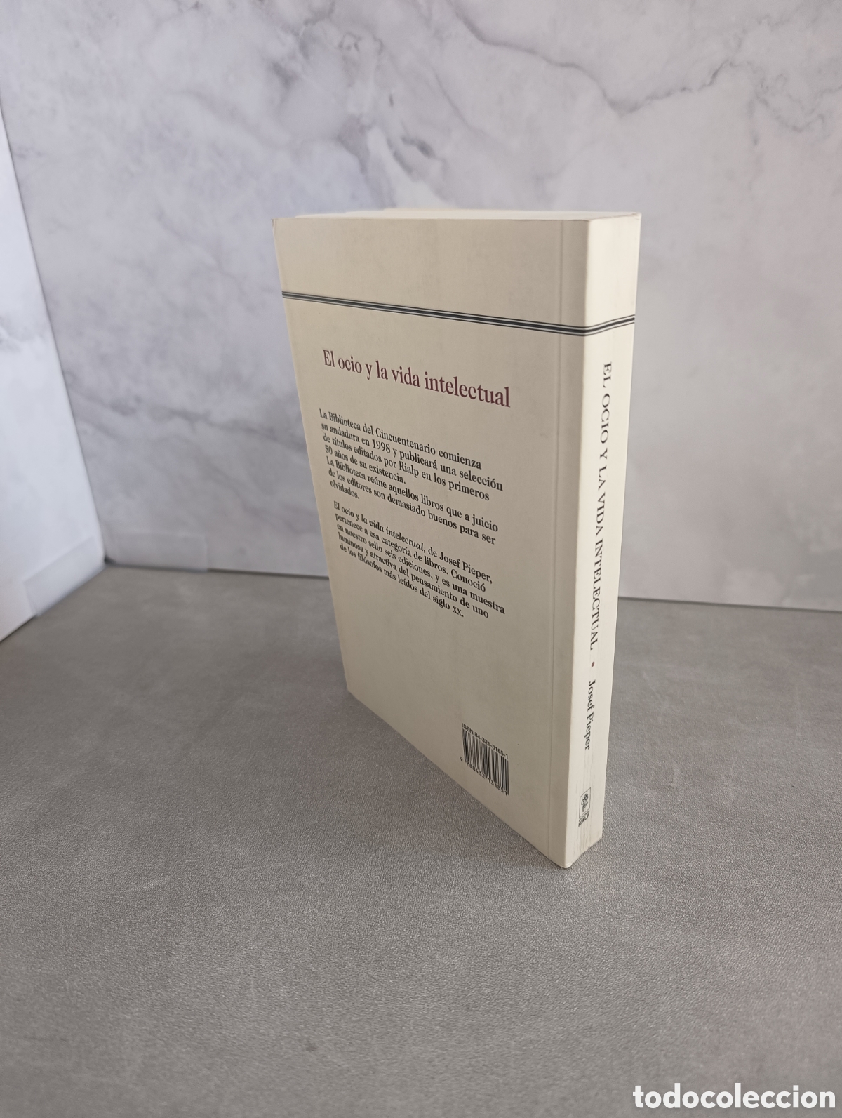 Libros de segunda mano: EL OCIO Y LA VIDA INTELECTUAL. JOSEF PIEPER. - Foto 2