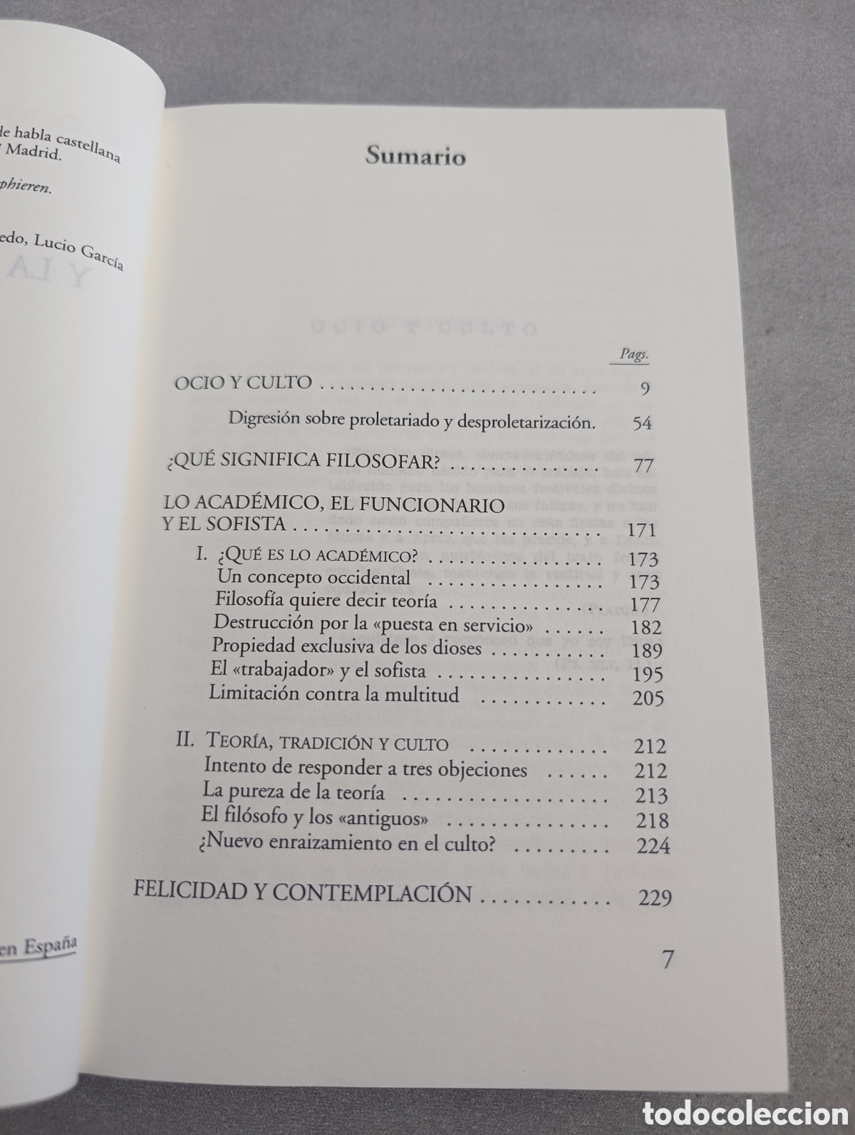 Libros de segunda mano: EL OCIO Y LA VIDA INTELECTUAL. JOSEF PIEPER. - Foto 6