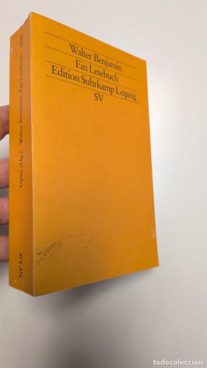 Libros de segunda mano: Walter Benjamin. Ein Lesebuch - Walter Benjamin - Foto 1