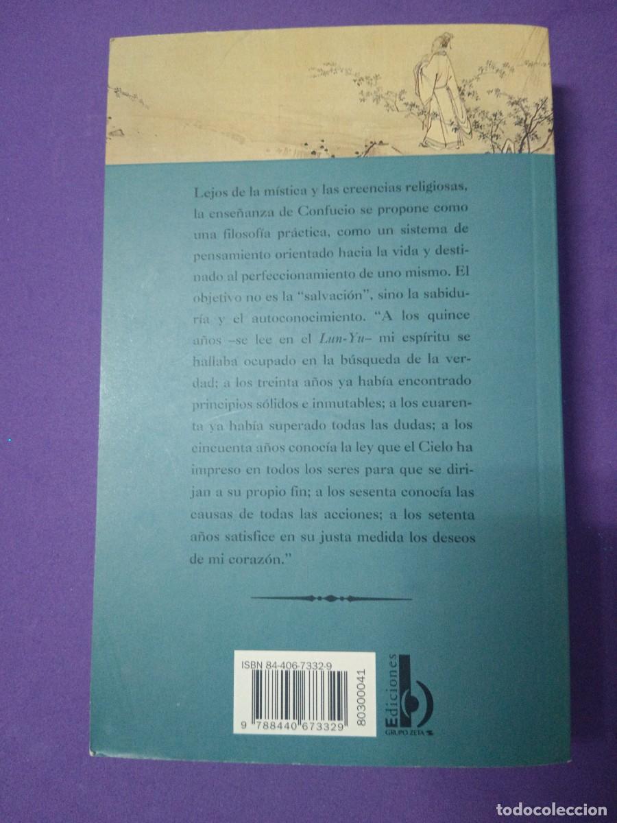 Libros de segunda mano: CONFUCIO. LOS CUATRO LIBROS CL&Aacute;SICOS - Foto 3