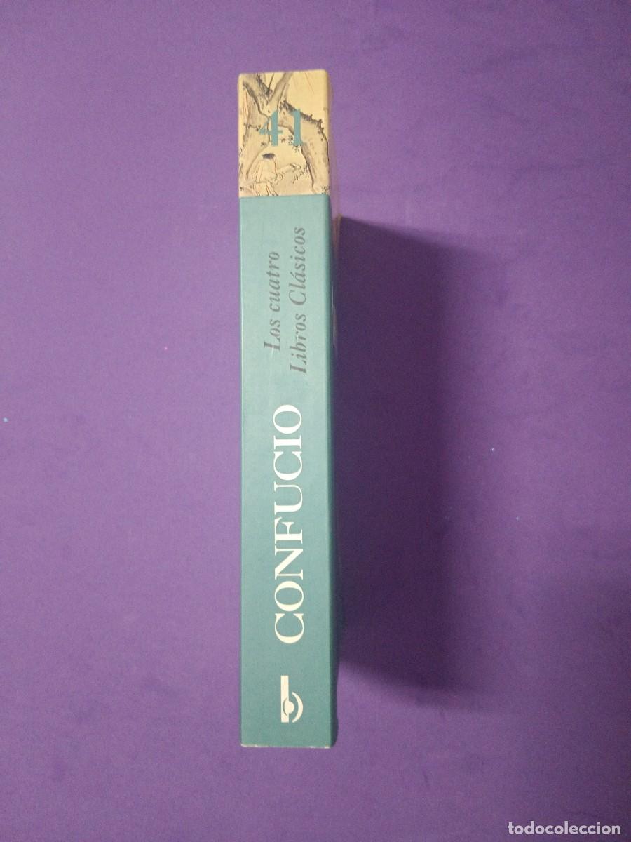 Libros de segunda mano: CONFUCIO. LOS CUATRO LIBROS CL&Aacute;SICOS - Foto 4