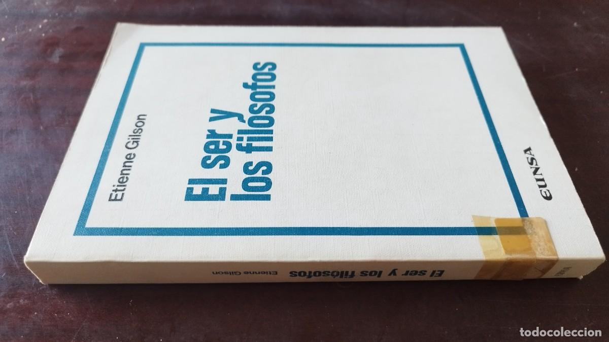 Libros de segunda mano: EL SER Y LOS FILOSOFOS / ETIENNE GILSON / CJA 600 / EUNSA