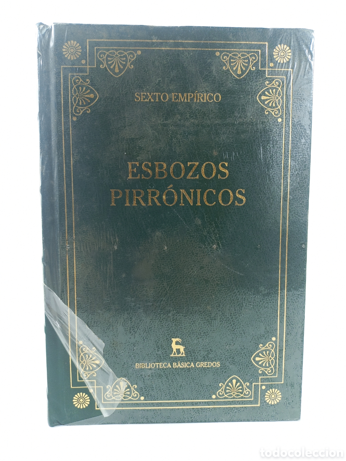 Libros de segunda mano: Esbozos Pirr&oacute;nicos. Sexto Emp&iacute;rico. Gredos. Precintado.