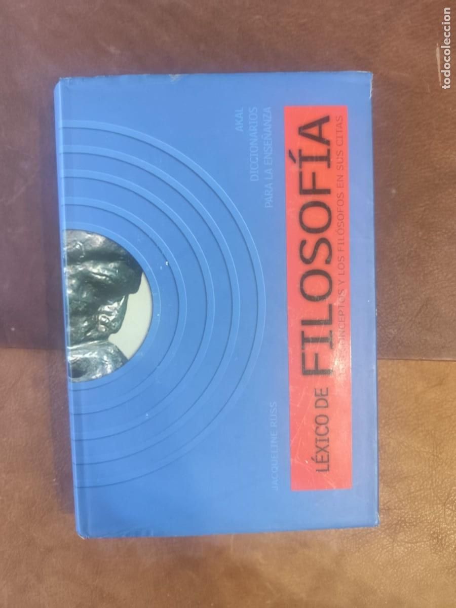 Libros de segunda mano: Jacqueline Russ. L&eacute;xico de filosof&iacute;a. Los conceptos y los fil&oacute;sofos en sus citas