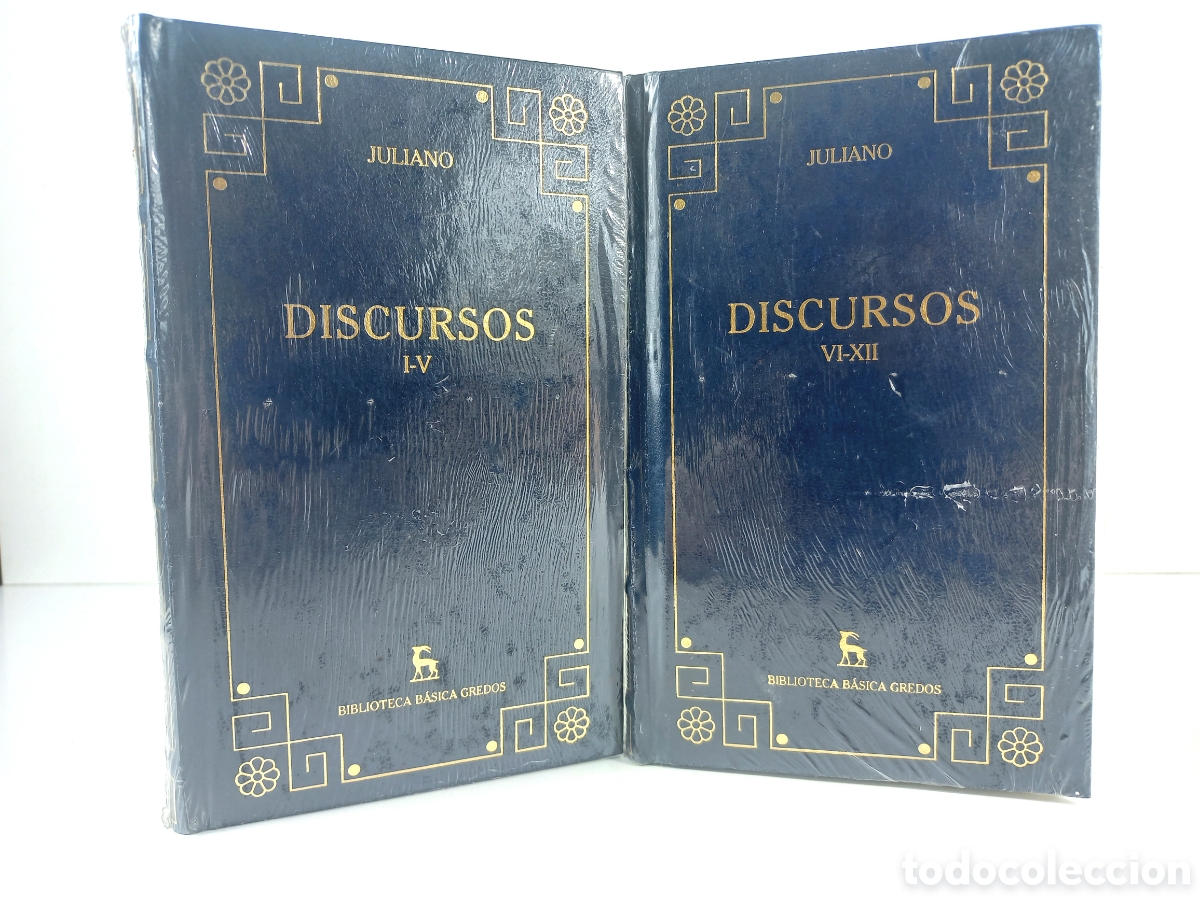 Libros de segunda mano: Discursos Juliano. Gredos. Precintados.