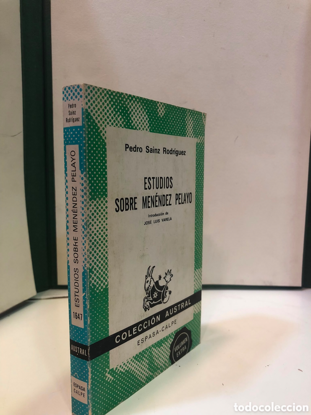 Livres d'occasion: Estudios sobre Men&eacute;ndez Pelayo - Pedro Sainz Rodr&iacute;guez