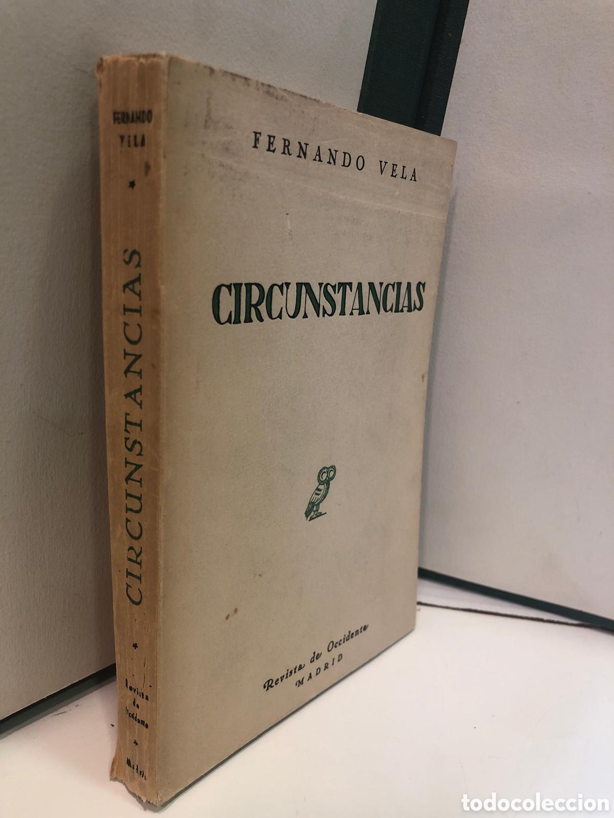 Second hand books: Circunstancias - Fernando Vela
