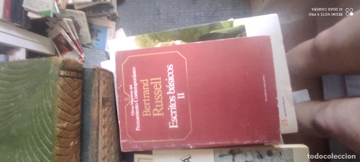Libros de segunda mano: RUSSELL, Bertrand - ESCRITOS BASICOS (2 VOLUMENES) l - Foto 1