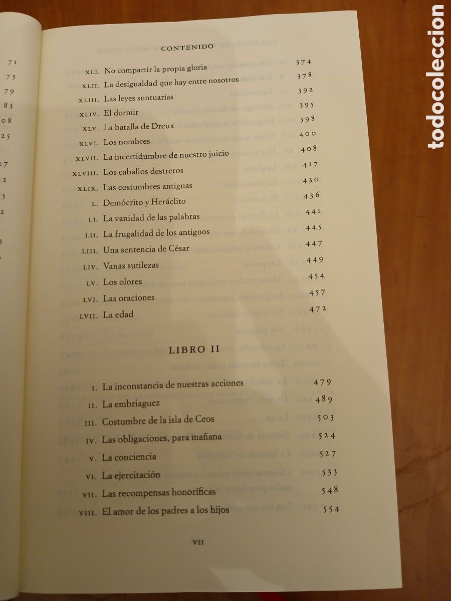 Libros de segunda mano: Los Ensayos. Michel de Montaigne. - Foto 6