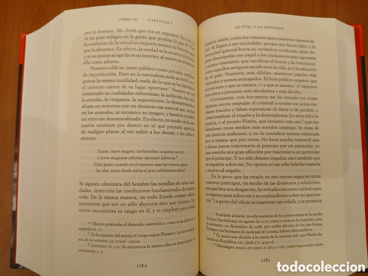 Libros de segunda mano: Los Ensayos. Michel de Montaigne. - Foto 14
