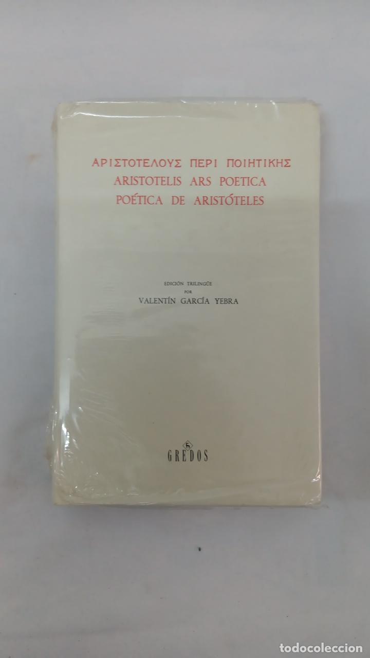 Libros de segunda mano: Aristotelous peri poietikes -Aristotelis ars poetica - PO&Eacute;TICA DE ARIST&Oacute;TELES 9788424912000