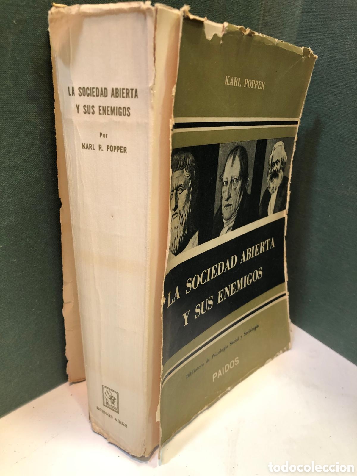 Second hand books: La sociedad abierta y sus enemigos - Karl R. Popper