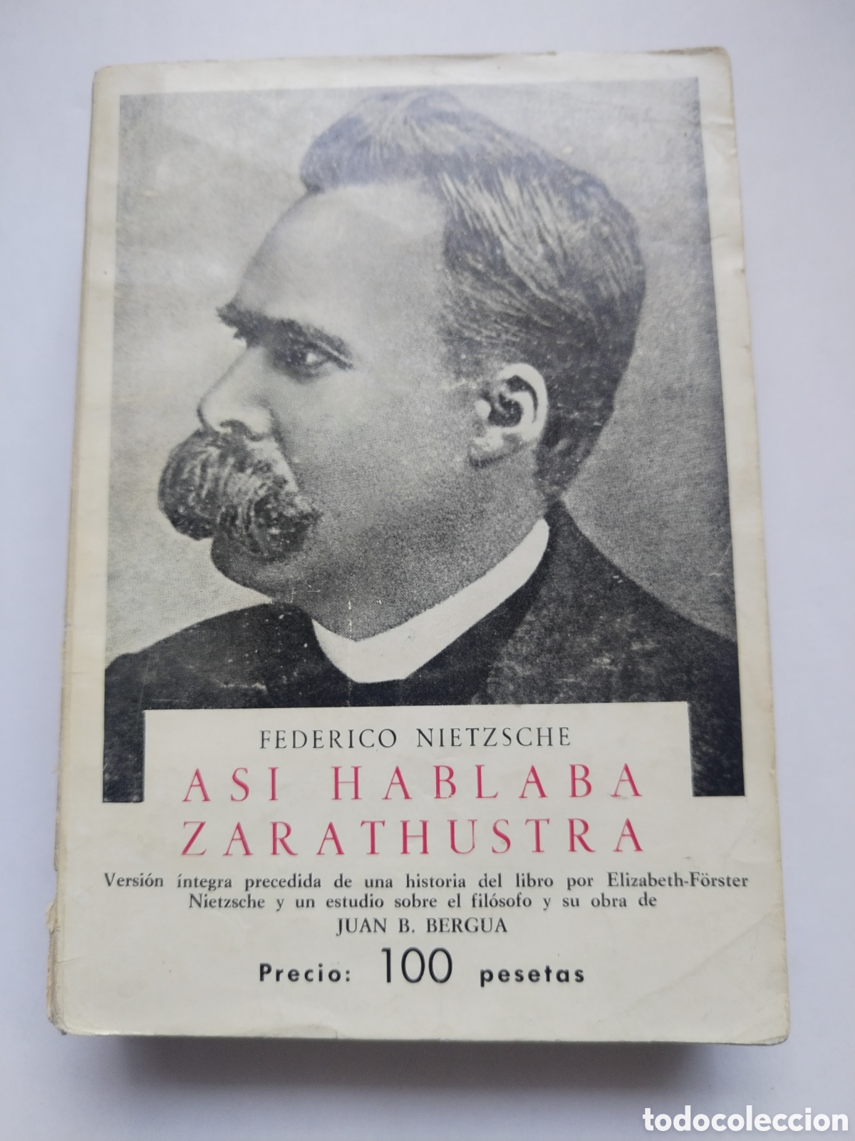 Libros de segunda mano: AS&Iacute; HABLABA ZARATHUSTRA/FRIEDRICH NIETZCHE