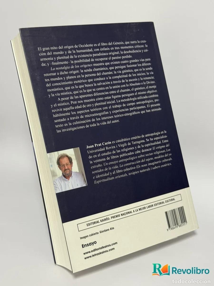 Libros de segunda mano: La Nostalgia de los Or&iacute;genes - Joan Prat - Foto 2