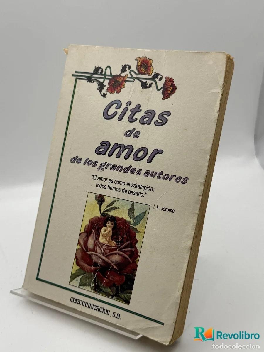 Libros de segunda mano: Citas de amor de los grandes autores
