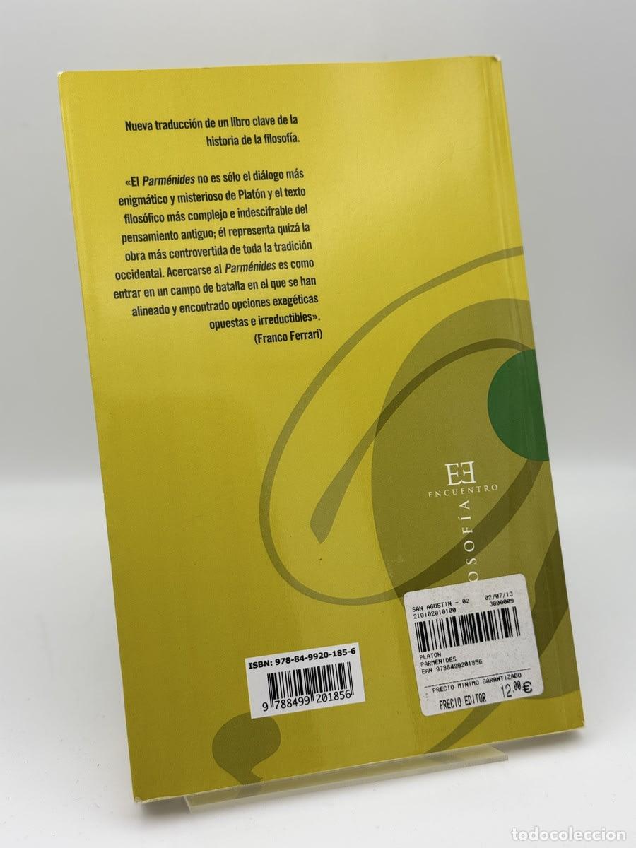 Libros de segunda mano: Parmenides - &Pi;&lambda;ά&tau;&omega;&nu; - Libro de segunda mano - Foto 2