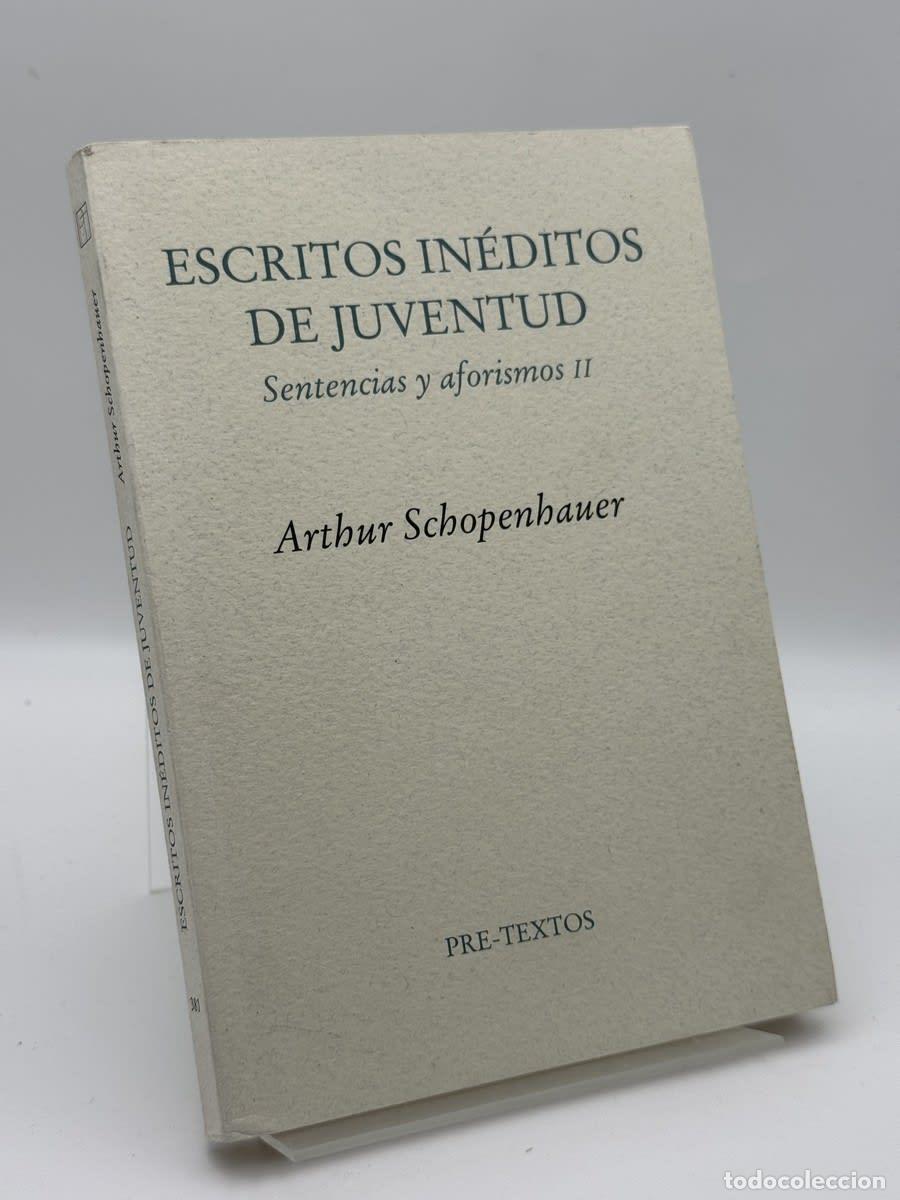 Gebrauchte B&uuml;cher: Escritos in&eacute;ditos de juventud - Arthur Schopenhauer