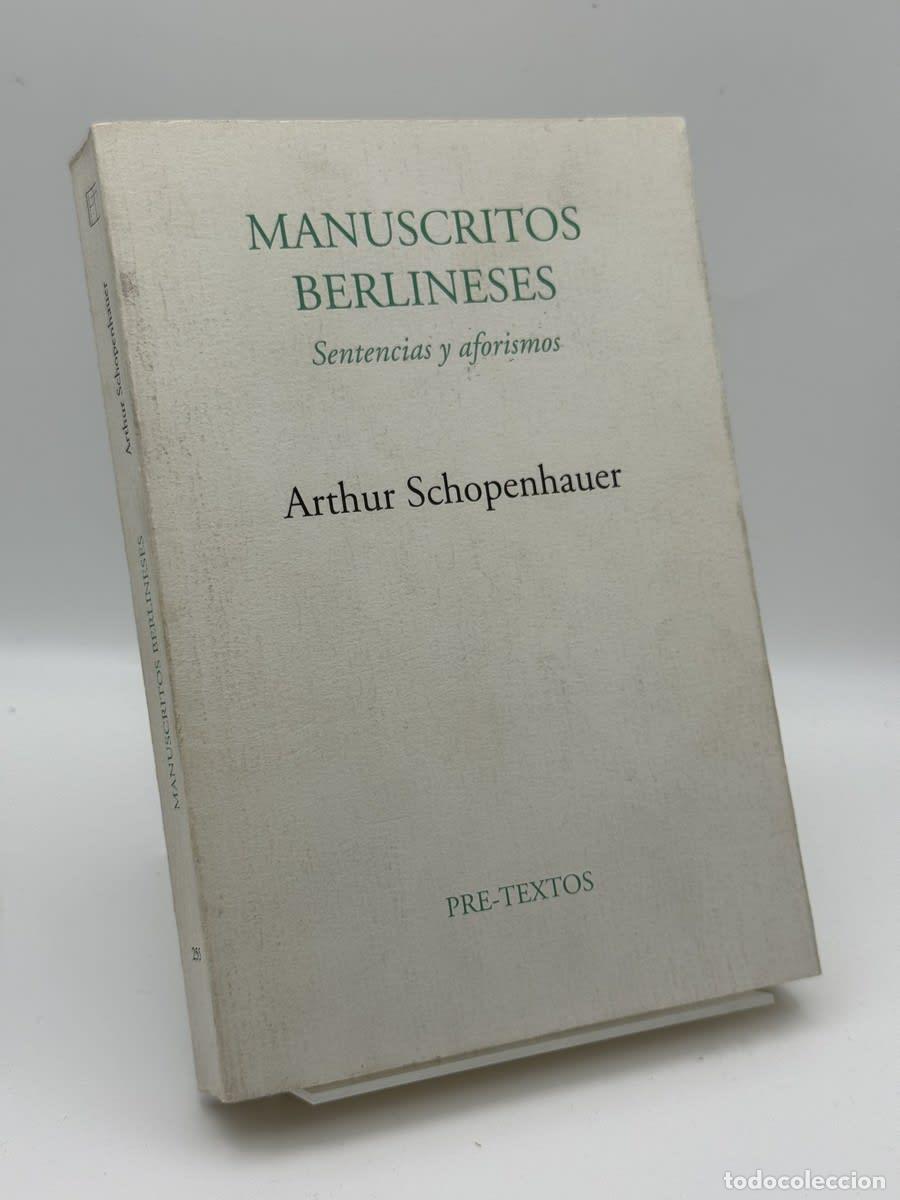 Gebrauchte B&uuml;cher: Manuscritos berlineses - Arthur Schopenhauer, Roberto R. Tamayo