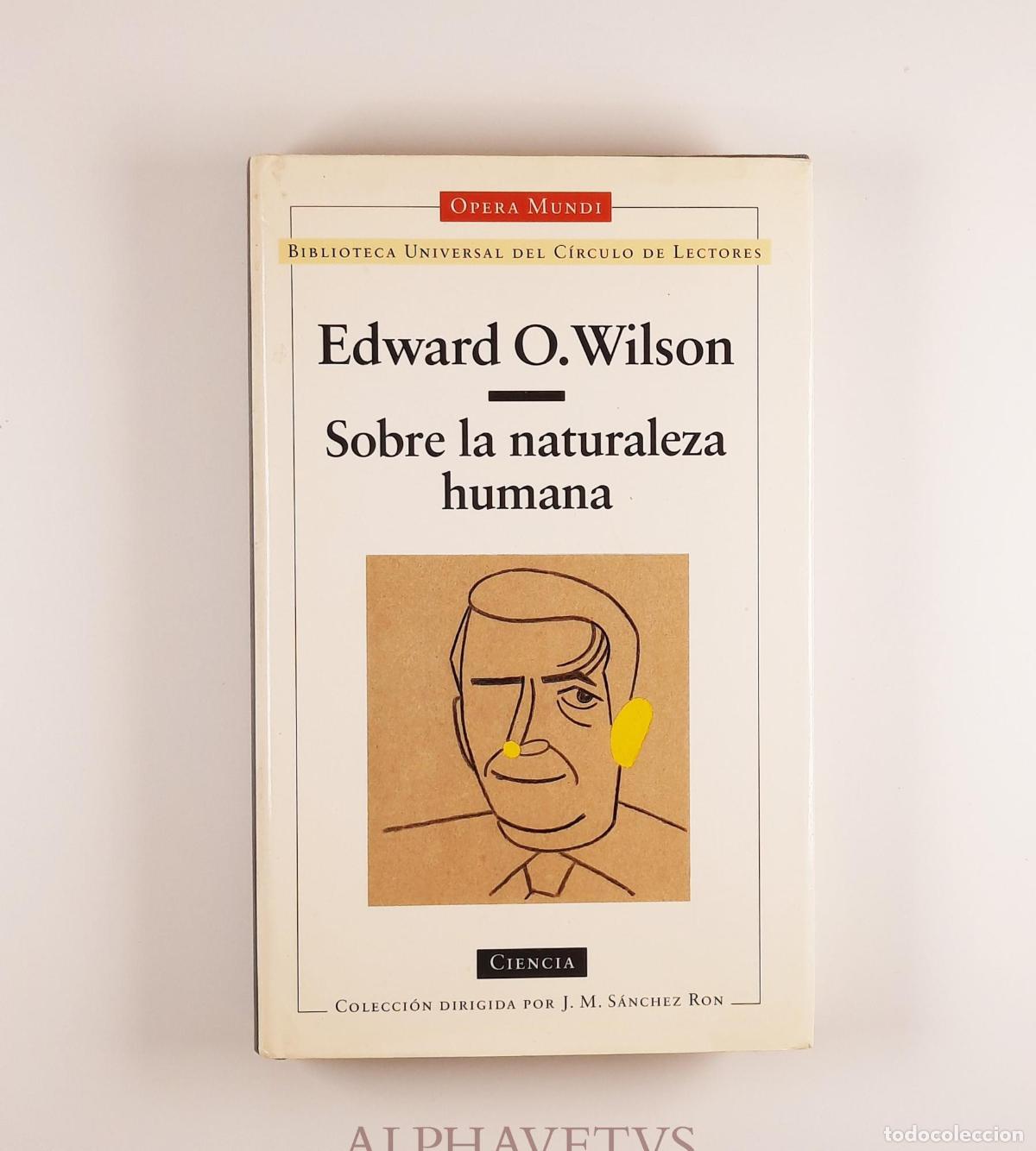 Gebrauchte B&uuml;cher: Sobre La naturaleza humana - Edward O. Wilson