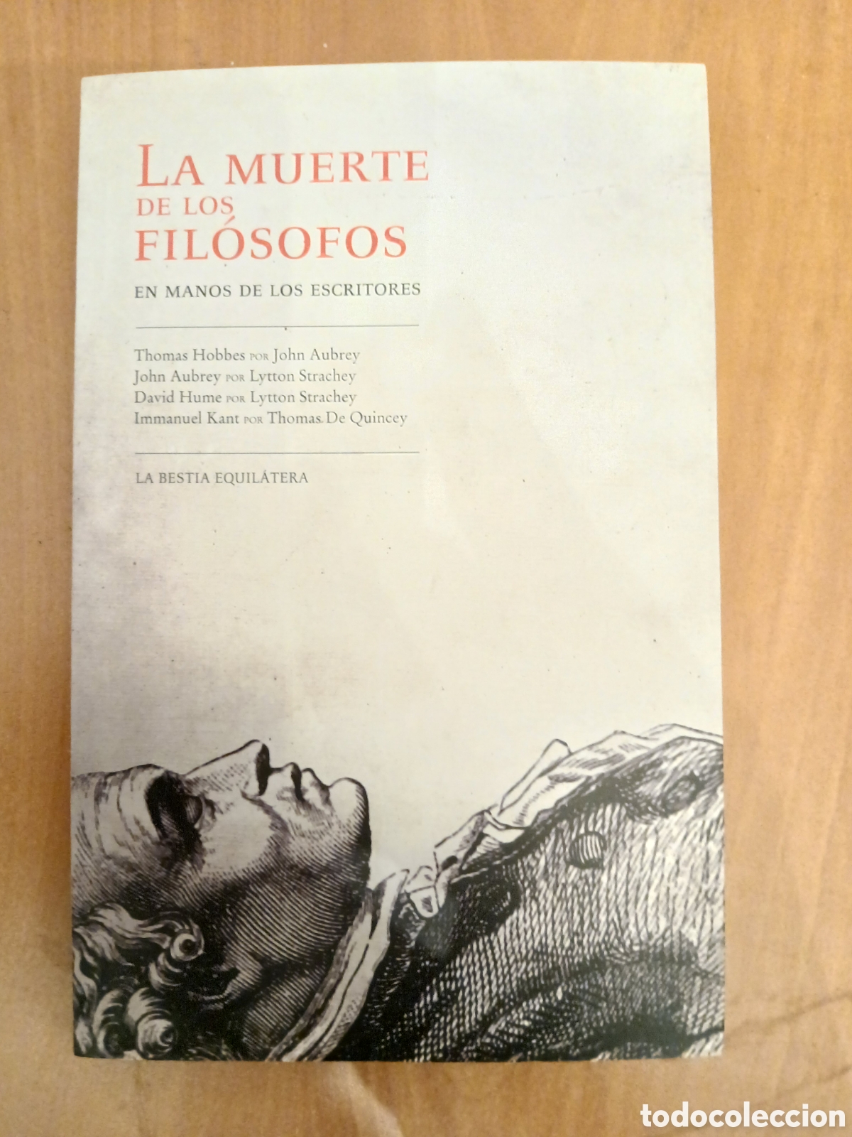 Libros de segunda mano: La muerte de los fil&oacute;sofos, en manos de los escritores.