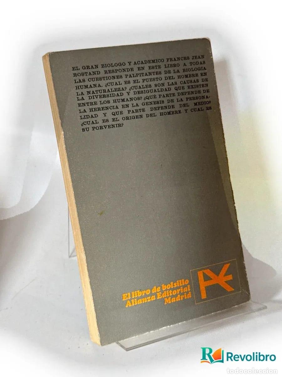 Libros de segunda mano: El hombre - Jean Rostand - Foto 2