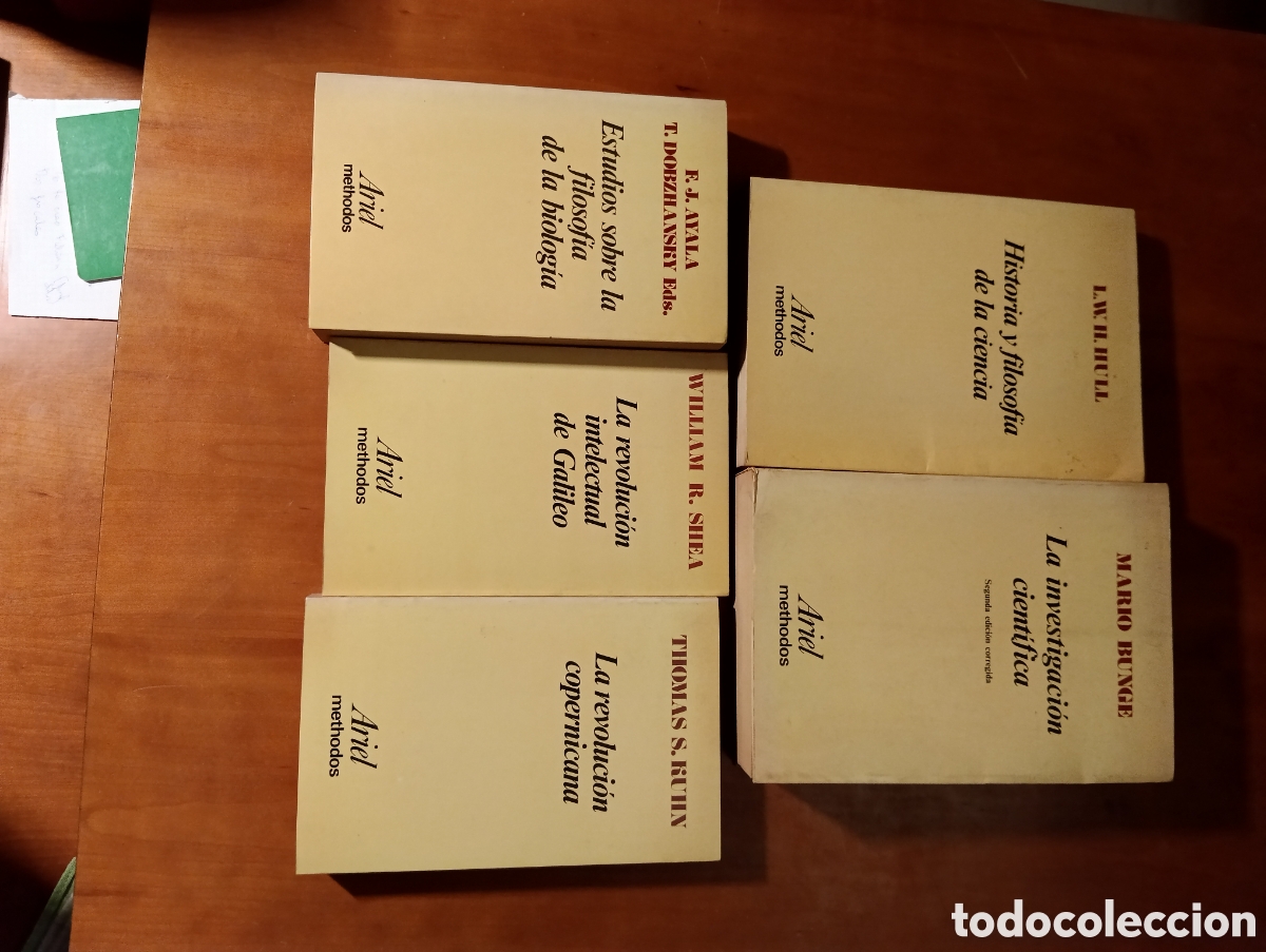 Libros de segunda mano: 5 libros Filosof&iacute;a de la Ciencia