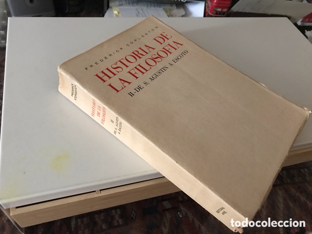 Libros de segunda mano: Historia de la filosof&iacute;a II- De S. Agust&iacute;n a Escoto. Frederick Copleston eidtorial Ariel