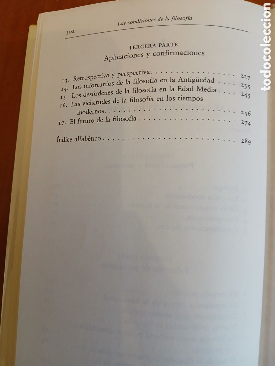 Libros de segunda mano: Las condiciones de la Filosof&iacute;a. Mortimer Adler. - Foto 5