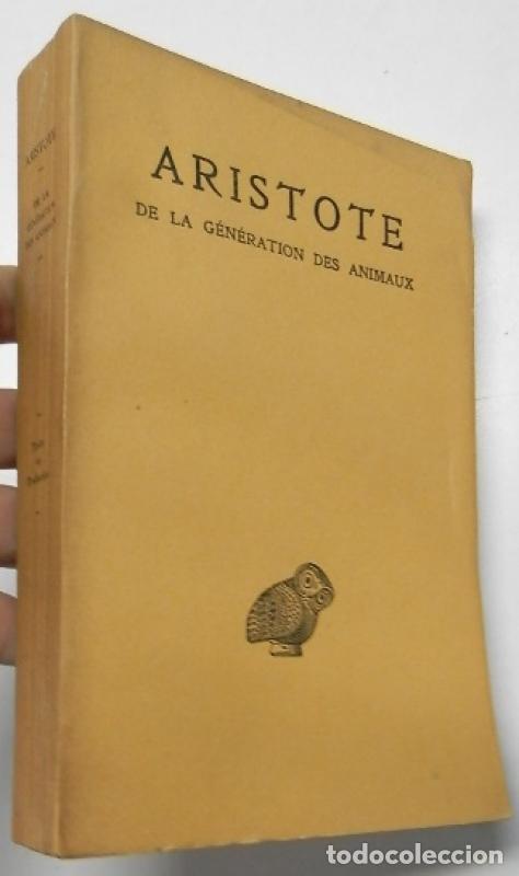 Libros de segunda mano: De la g&eacute;n&eacute;ration des animaux - Aristote - Foto 1
